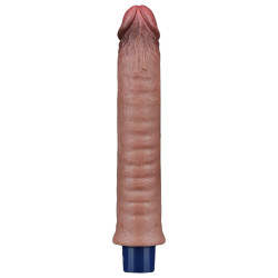 LoveToy Gode vibrant Softee Bizz 20 x 3.7 cm Marron